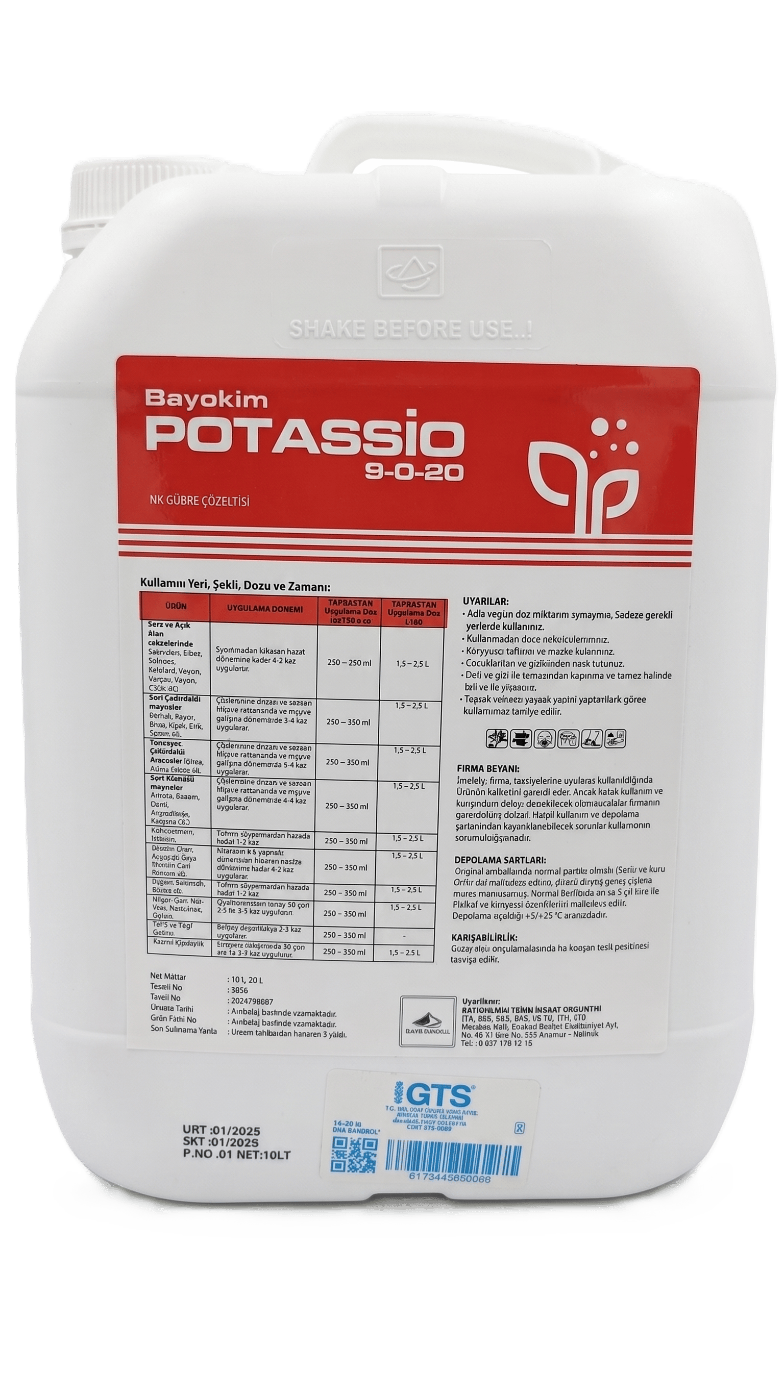 Potassio 20L
